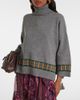 Etro Etro Wool, cashmere, and cotton-blend sweater - 2