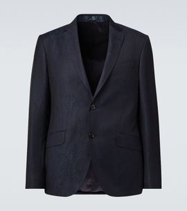 Etro Etro Wool jacquard blazer
