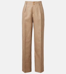 Etro Etro Wool jacquard straight pants