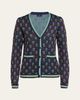 Etro Floral Knit V-Neck Cardigan - 1