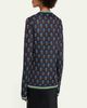 Etro Floral Knit V-Neck Cardigan - 3