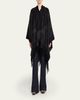 Etro Hooded Paisley Jacquard Wool Cape - 2