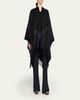 Etro Hooded Paisley Jacquard Wool Cape - 4