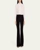 Etro Paisley Chenille Jacquard Flare Pants - 2