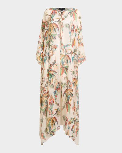 Etro Paisley Kaftan Coverup
