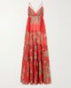 ETRO Ruffled printed cotton maxi dress - 1