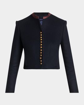 Etro Tailored Wool-Blend Jacket