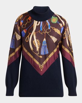 Etro Tassel Wool-Cashmere Sweater