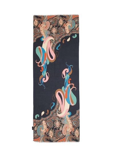 Etro Women's Boheme Paisley Printed Scarf