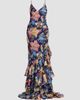 Etro Women's Botanical-Print Tiered Ruffled Gown - 1