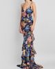 Etro Women's Botanical-Print Tiered Ruffled Gown - 4