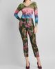 Etro Women's Bristol Floral Jacquard Crop Trousers - 2