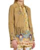 Etro Women's Embroidered Suede Fringe Jacket - 4