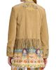 Etro Women's Embroidered Suede Fringe Jacket - 5