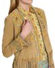 Etro Women's Embroidered Suede Fringe Jacket - 6