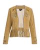 Etro Women's Embroidered Suede Fringe Jacket - 7