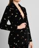 Etro Women's Embroidered Velvet Cotton-Blend Blazer - 5