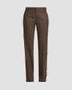 Etro Women's Feather Striped Wool Trousers - 6