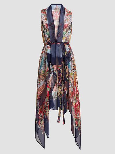 Etro Women's Foulard Sheer Vest