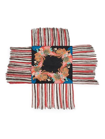 Etro Women's Fringed Paisley Scarf