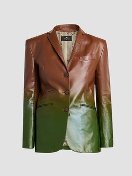 Etro Women's Gradient Leather Blazer