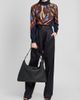 Etro Women's Large Tumbled Leather Hobo Shoulder Bag - 2