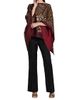 Etro Women's Leopard-Print Wool Poncho - 2