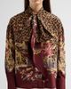 Etro Women's Leopard Safari Print Silk Shirt - 5