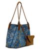 Etro Women's Libra Small Printed Jacquard Denim Shopper Tote Bag - 4