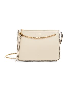 Etro Women's Logo Tasseled Leather Crossbody Bag