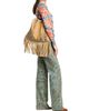 Etro Women's Lotus Print Mesh Long-Sleeve Top - 2