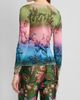 Etro Women's Ombré Floral Knit Top - 3