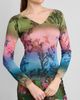 Etro Women's Ombré Floral Knit Top - 5