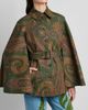 Etro Women's Paisley Cape-Sleeve Cotton-Blend Jacket - 5