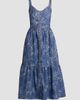 Etro Women's Paisley Denim Midi Dress - 1