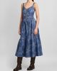 Etro Women's Paisley Denim Midi Dress - 4