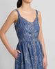 Etro Women's Paisley Denim Midi Dress - 5