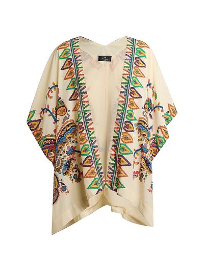 Etro Women's Paisley Kimono-Inspired Cover-Up