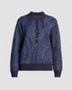 Etro Women's Paisley Knit Polo Top - 1