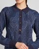 Etro Women's Paisley Knit Polo Top - 5