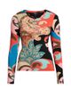 Etro Women's Paisley Lotus Print Long-Sleeve Top - 1