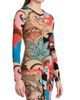 Etro Women's Paisley Lotus Print Long-Sleeve Top - 4