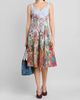 Etro Women's Paisley Pleated Cotton Midi Dress - 2