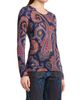 Etro Women's Paisley Print Jersey Top - 4