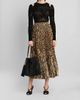 Etro Women's Pleated Leopard-Printed A-Line Midi Skirt - 2