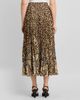 Etro Women's Pleated Leopard-Printed A-Line Midi Skirt - 3