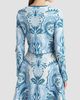 Etro Women's Printed Knit Crop Cardigan - 3