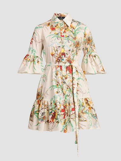 Etro Women's Printed Mini Shirtdress