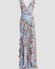 Etro Women's Printed Ruffle-Trimmed Maxi Dress - 1