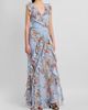 Etro Women's Printed Ruffle-Trimmed Maxi Dress - 4